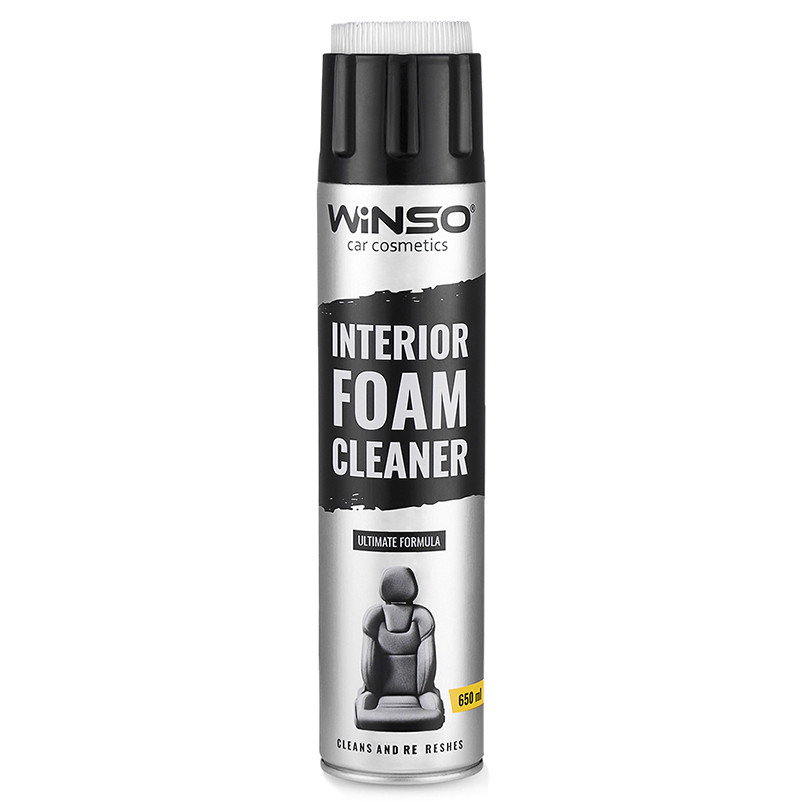 Очисник тканинної оббивки Winso Interior Foam Cleaner пінний аерозоль 650мл Львів - фото 1