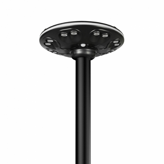 LED Ліхтар парковий автономний сенсорний IP54 1400Lm 5000+3000К VL-GLSO-1254-S Videx Житомир - фото 5