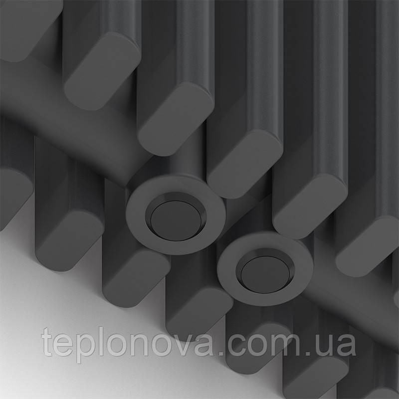 Дизайнерский радиатор 1800/336 (мм) антрацит IDEALE GIULIA (универсальное подключение) 12 12/1800/336 Черновцы - изображение 2
