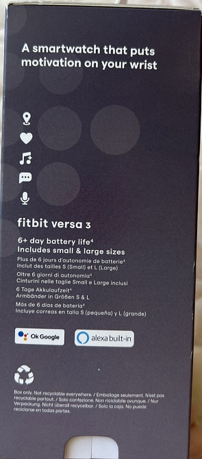 СМАРТ-годинник: FitBit Versa3 Київ - фото 5