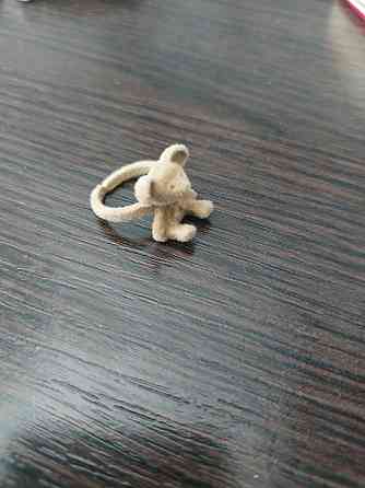 Кольцо с мишкой one size коричневый Киев