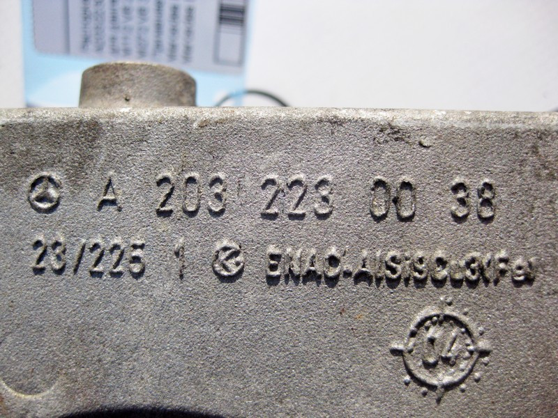 Mercedes-Benz  A2032230038 Розпірка кронштейна лівої опори двигуна M112 V6 2.4 3.2л M272 3.0 3.5л C-Class W203 4matic Одесса - изображение 3