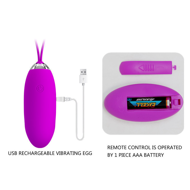 Виброяйцо - Pretty Love Julia Vibrating Egg Purple Sex Aura Киев - изображение 7