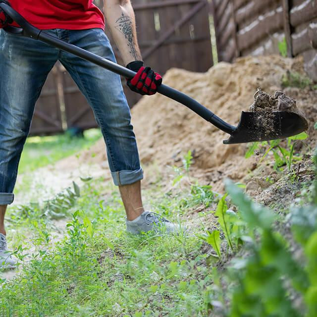 Лопата штикова, ручка з фібергласу, 217×290×1050 мм INTERTOOL FT-2013 Київ - фото 10