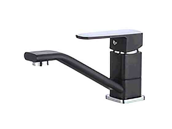 Смеситель для умывальника MISSOURI 555-15CM (BLACK) ТМ MIXXUS Киев