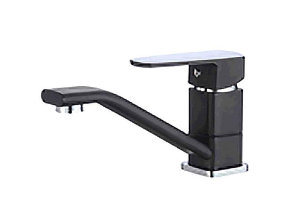 Смеситель для умывальника MISSOURI 555-15CM (BLACK) ТМ MIXXUS Киев - изображение 1