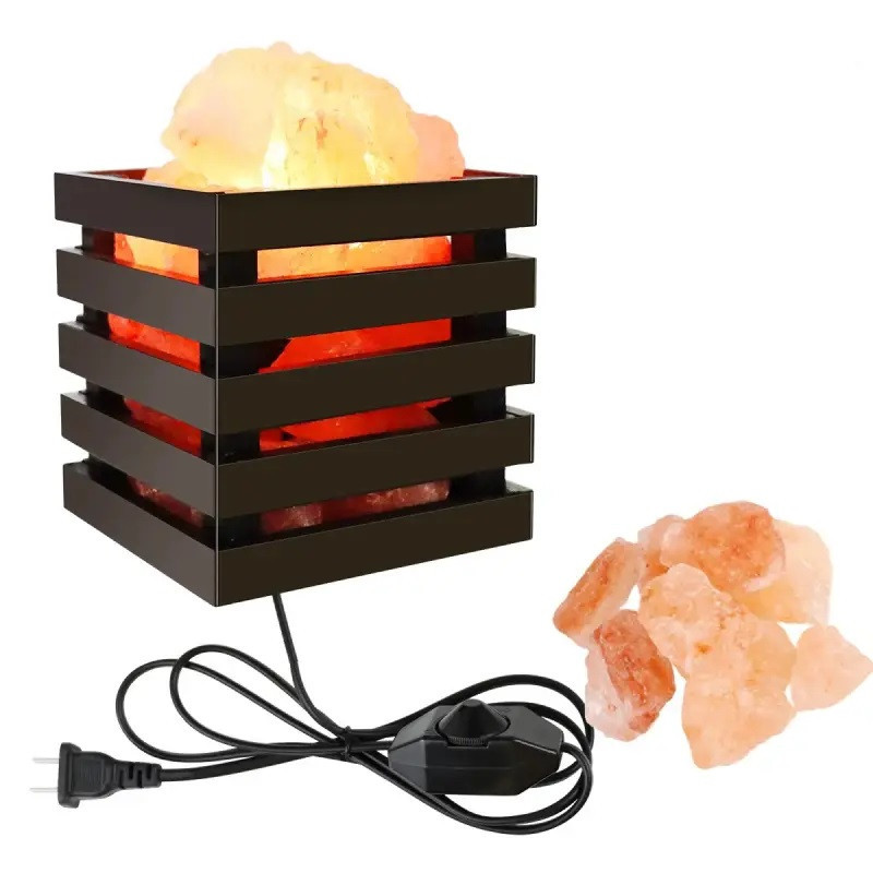 Cоляная лампа с ночником 2-в-1 Doctor-101 Cube. Солевая лампа из гималайской соли Днепр - изображение 10