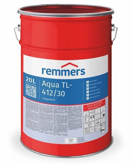 Лак паркетний акрил-поліуретановий Remmers Aqua TL-412-Treppenlack 20 л Киев - изображение 1