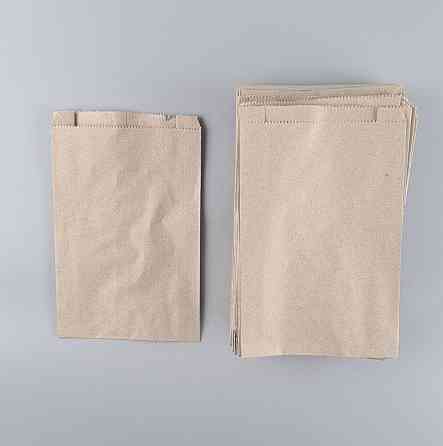 Бумажные пакеты саше крафт бурий, 150х50х240, 40г/м2 (100 шт) Харьков