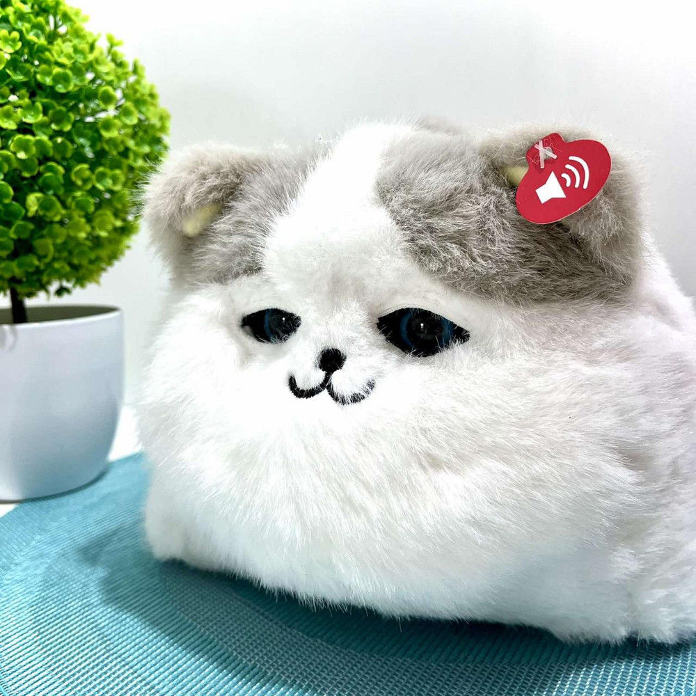 Собачка інтерактивна рухає хвостом моргає очима запис голосу Білий з сірим (M 17049) Чернигов - изображение 4