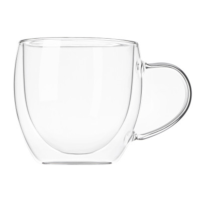 Набор чашек Ardesto BHR 250 мл 2 шт прозорий (AR2625BHR) Винница - изображение 1