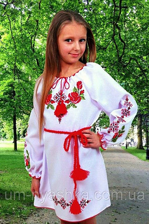 Дитяче вишите плаття вишиванка "Зоряна" 110-128 Кривий Ріг - фото 1