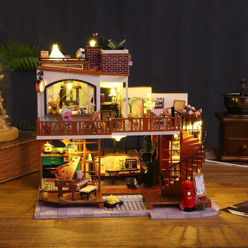 3D Румбокс (DIY House) Cherish Time + Пылезащитный купол (Es008-B) Киев - изображение 6