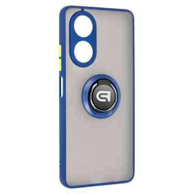 Чехол для мобильного телефона Armorstandart Frosted Matte Ring OPPO A58 4G Navy Blue (ARM72705) Винница