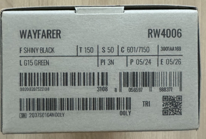 Смарт-Окуляри: Ray-Ban Meta Wayfarer Shiny Black, G15 Green. Київ - фото 6