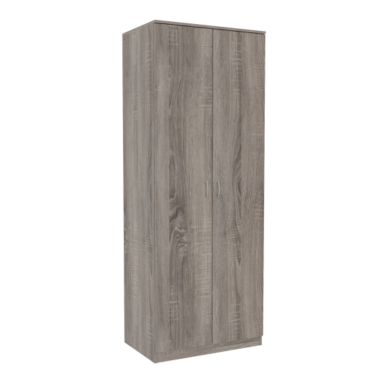 Шкаф офисный ОШ-1, Дуб Сонома Трюфель, 800/520/2100 Львов