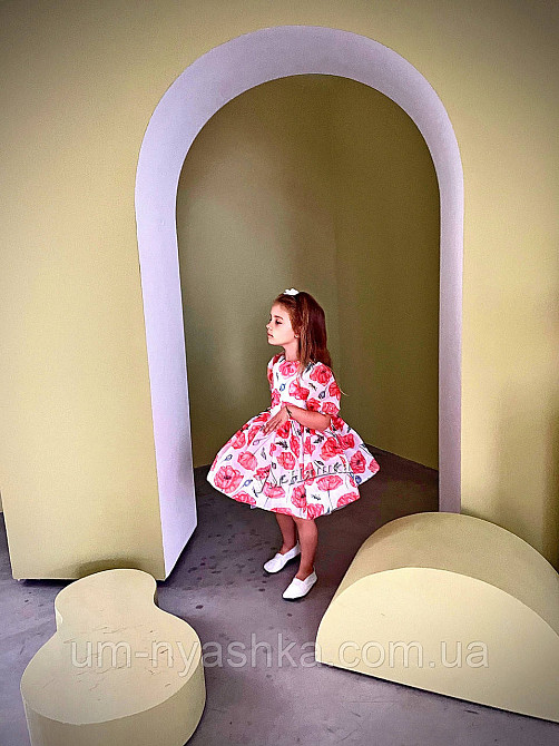 Маки святкова дитяча сукня з маками Кривой Рог - изображение 3