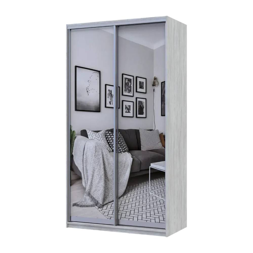 Шафа-купе Doros Сіті Лайт Сосна Натті 2 Дзеркала 120х60х225 (DRS-011960) Дніпро - фото 3