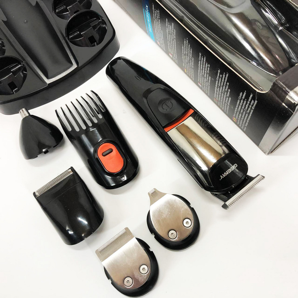 Машинка для стрижки с мощным аккумулятором, Профессиональный беспроводной триммер MI-36 Львов - изображение 7