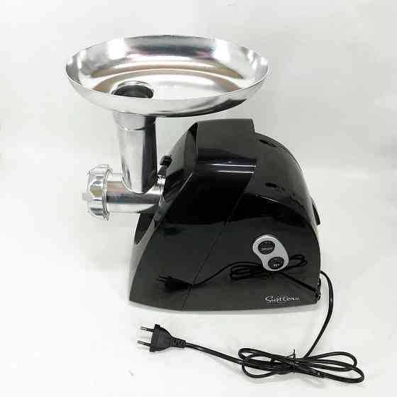 Кухонна м'ясорубка з реверсом Suntera, Побутова м'ясорубка для фаршу 'з 4 насадками FX-60 Івано-Франківськ