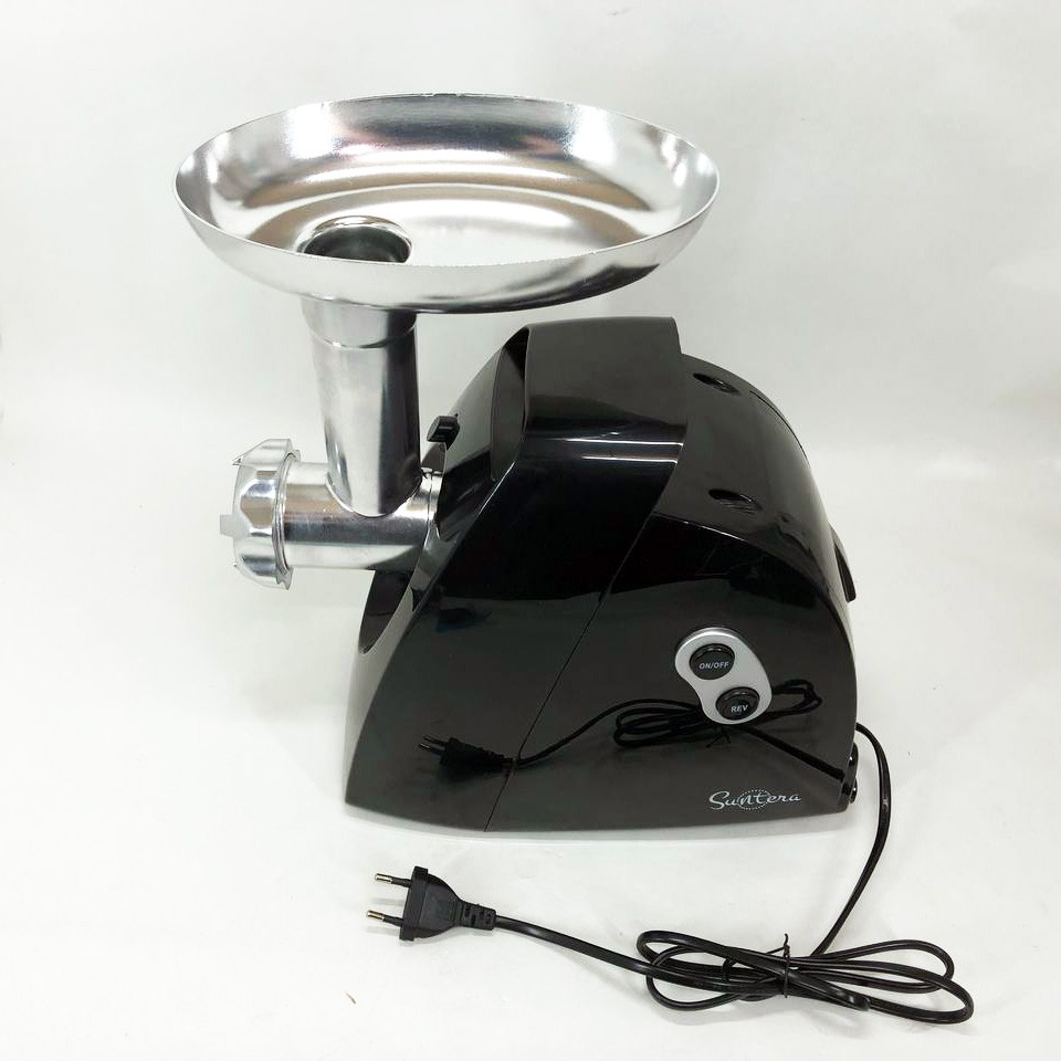 Кухонна м'ясорубка з реверсом Suntera, Побутова м'ясорубка для фаршу 'з 4 насадками FX-60 Івано-Франківськ - фото 6