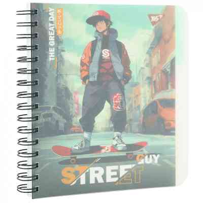 Блокнот Yes А5 Street guy 144 аркуша пластикова обкладинка (681960) Вінниця