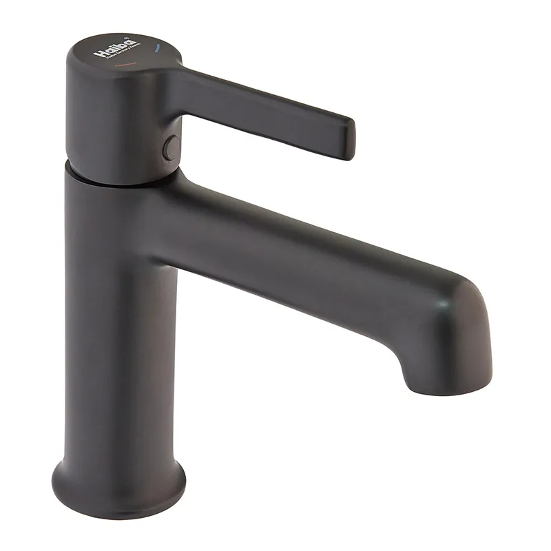 Смеситель для умывальника Haiba Markus 001 Black (HB3971) Киев - изображение 1