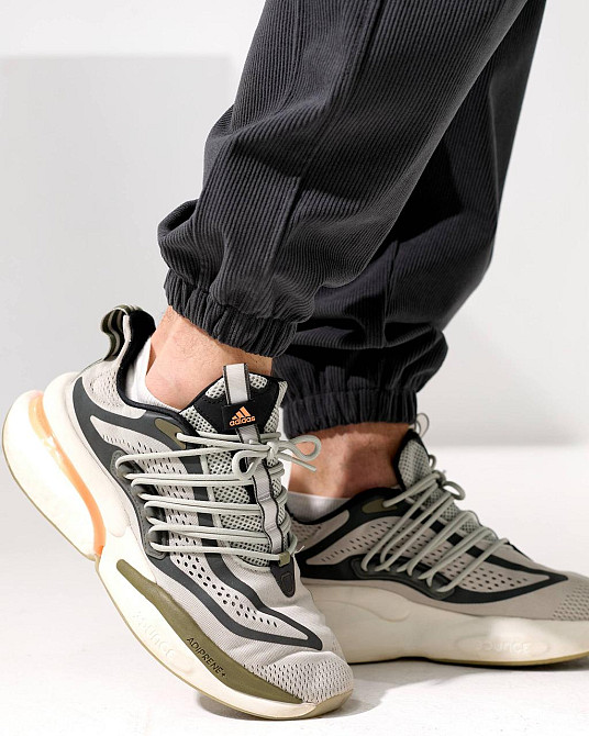 Мужские стильные повседневные вельветовые брюки Графит, 44 Одесса - изображение 6