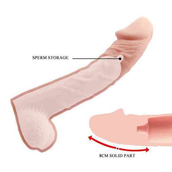 Насадка на пенис BAILE - SEX TOYS BIG MAN Sex Aura Киев