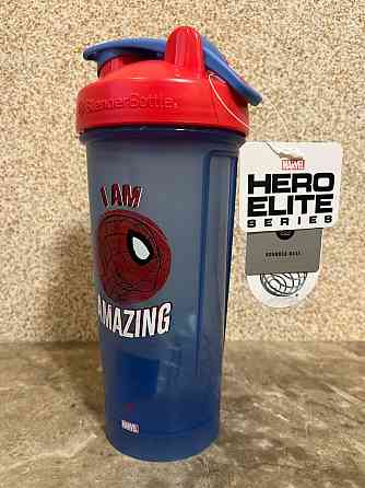 Шейкер спортивний BlenderBottle Classic Loop PRO 28oz/820ml Marvel Spider Man (600558) Киев
