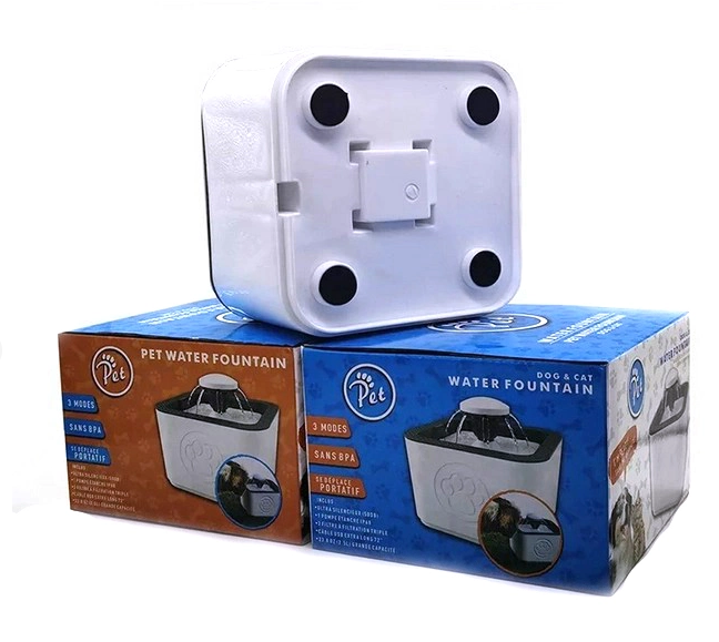 Автоматична напувалка - фонтан для тварин Pet Water FOUNTAIN 2,5 л, живлення від USB, три способи подачі води Одеса - фото 3