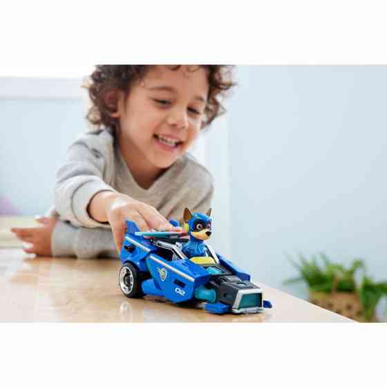 Ігровий набір Paw Patrol Рятувальний автомобіль-трансформер із Гонщиком Синій (SM17776/6467) Чернигов