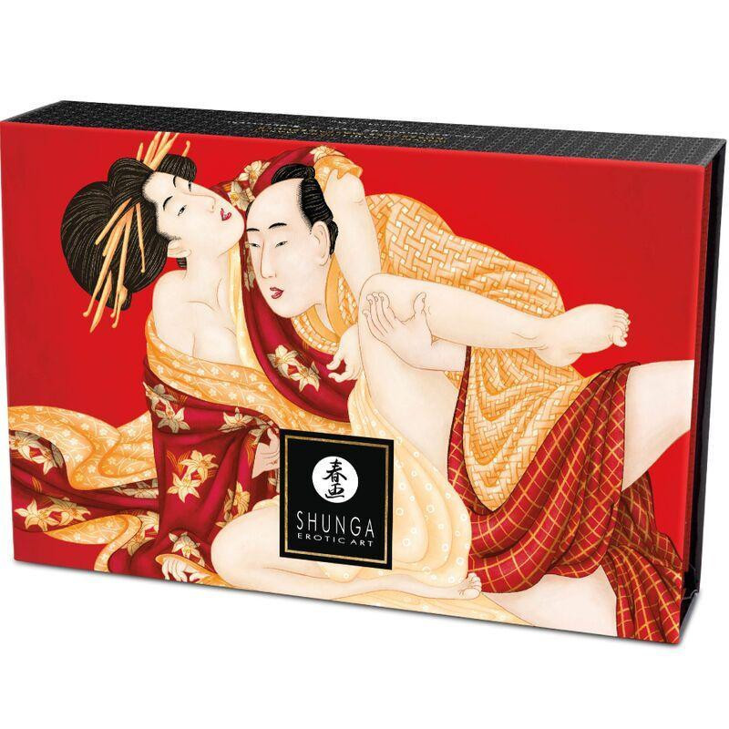 Смачна пудра для оральних пестощів Shunga Body Powder Sparkling Strawberry Wine, 75 г, аромат полуниці Sex Aura Київ - фото 4