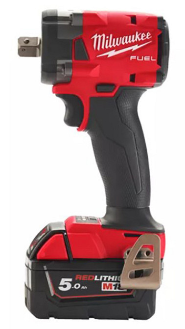 Гайковерт акумуляторний безщітковий 1/2'' MILWAUKEE, M18 FIW2P12-502X, 339Нм, з піном (зарядний пристрій M12-18 FC, 2 акумулятор Одеса - фото 2