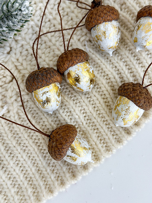 Набор желудей расписанных вручную. Киев - изображение 8