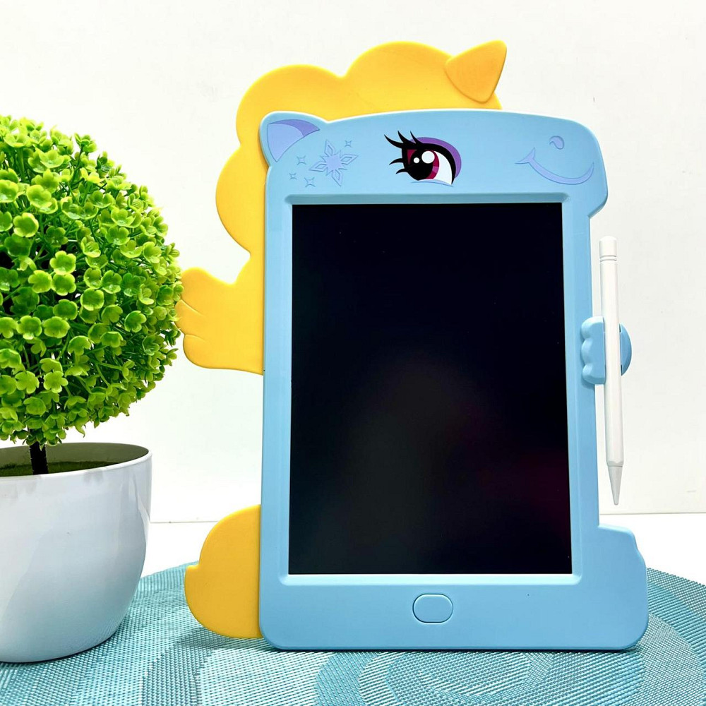Планшетний графічний LCD для малювання Казковий поні Блакитний (SK0059) Чернігів - фото 1