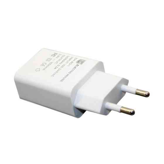 Блок питания USB type A 2A, белый Днепр