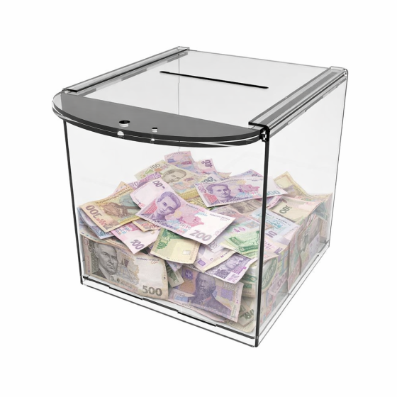 Скринька для пожертвувань EKOSTAR 300х300х300 Київ