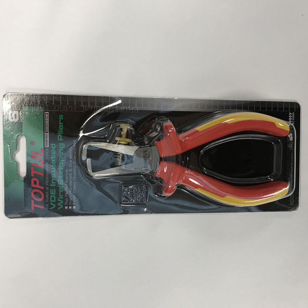 Кліщі для зачищення ізоляції 6" 1000V VDE TOPTUL DGCD2206 Одеса - фото 2