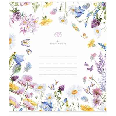 Зошит Школярик Tender Garden 12 аркушів лінія (012-3378L) Вінниця