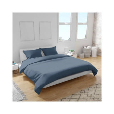 Постельное белье Home Line Сатин Твил (синий) семейный (182755) Винница - изображение 1