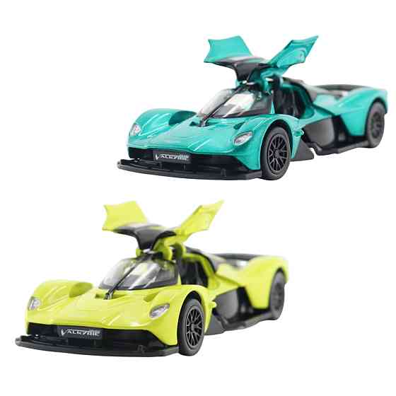 Автомодель - Aston Martin Valkyrie 2024 (зелений, жовтий) Днепр
