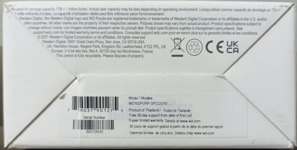 Жорсткий диск WD Purple Pro 10TB. Киев - изображение 2