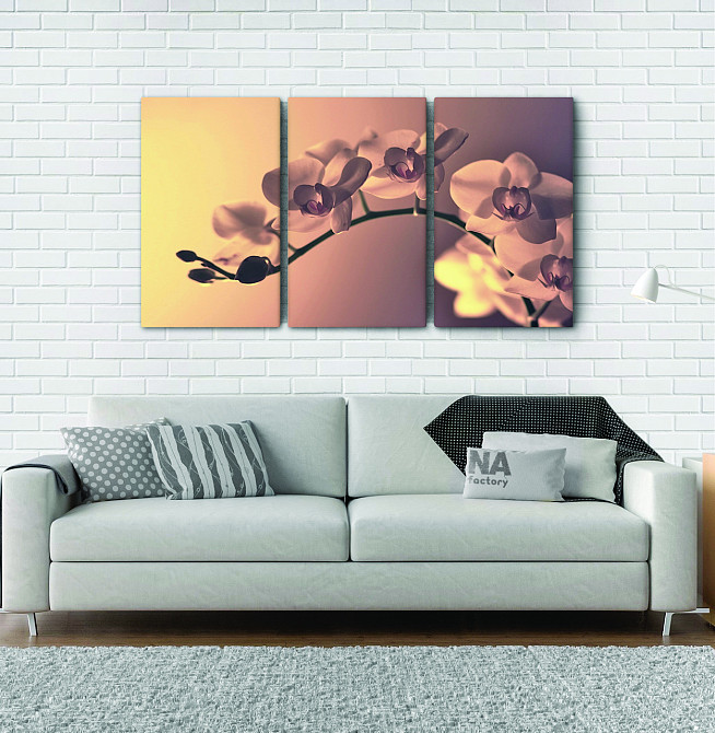Модульная картина Орхидея  (53x100см)  Art-1_3А Киев - изображение 2