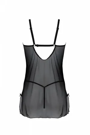 Пеньюар Passion DROSERA BODY black XXL/XXXL - ECO Passion Львов