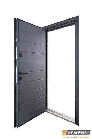 Двері вуличні, модель SOLID 76 Антрацит Київ