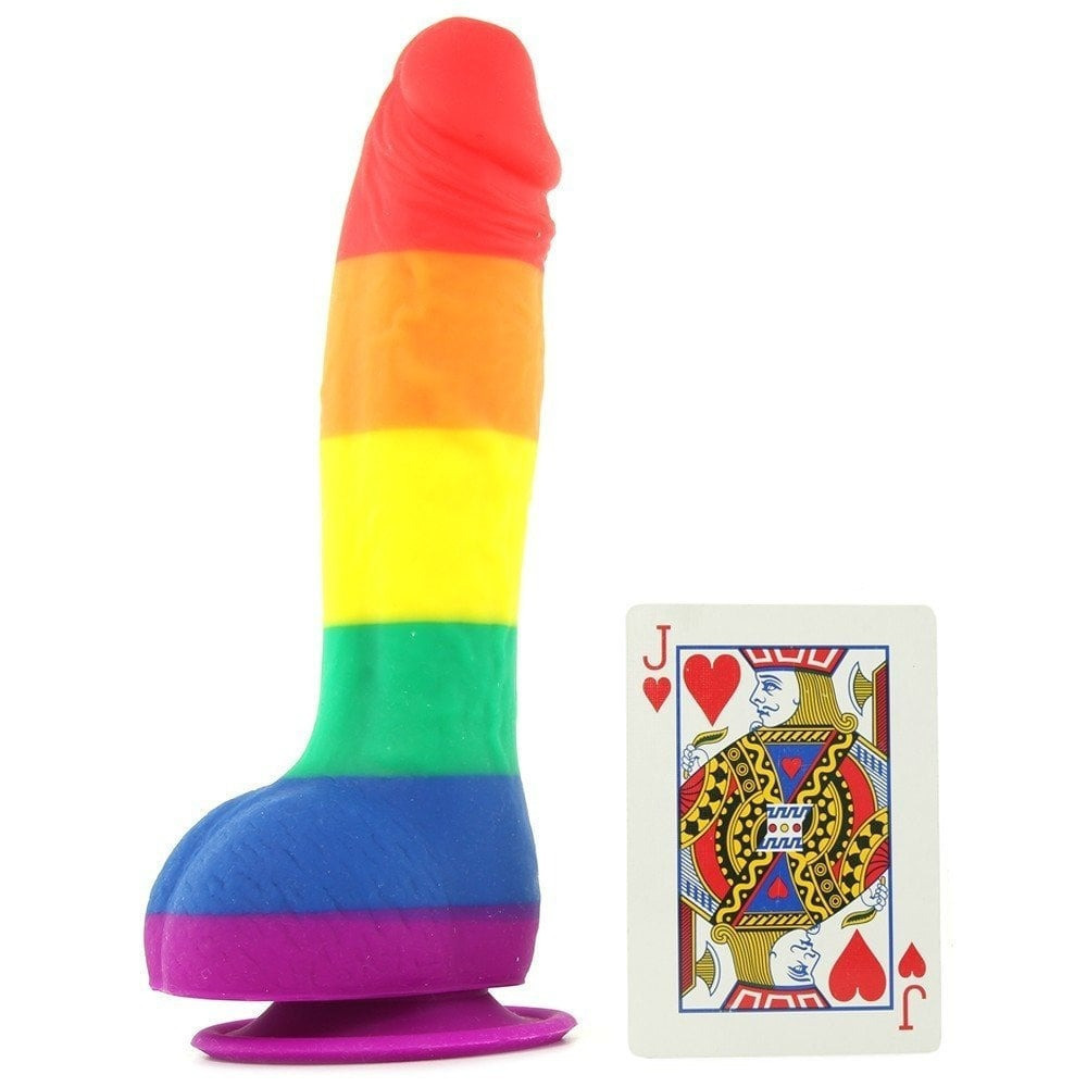 Фаллоимитатор Радуга NS Novelties Colours Pride Edition на присоске Sex Aura Киев - изображение 2