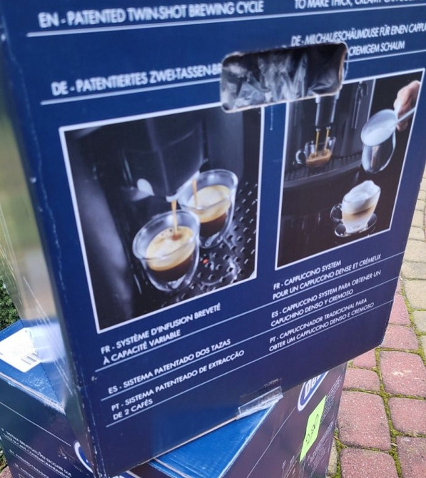 Кавомашина Delonghi Caffe Cortina ESAM 2900.B Харків - фото 4