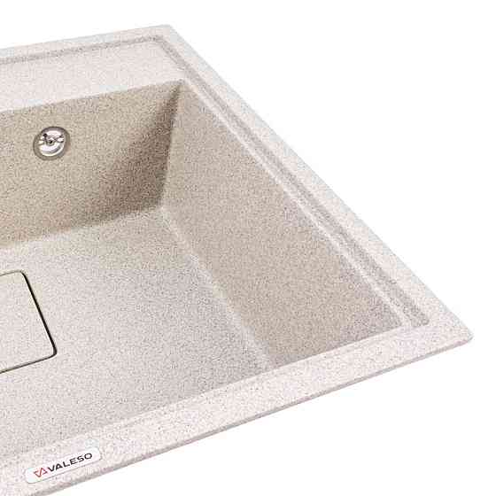 VALESO Гранітна мийка VALESO SHERLIT 6050 матова Чорна Киев