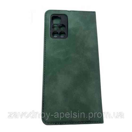 Чохол книжка Xiaomi Redmi 10 Захист камери (зелений) Одеса